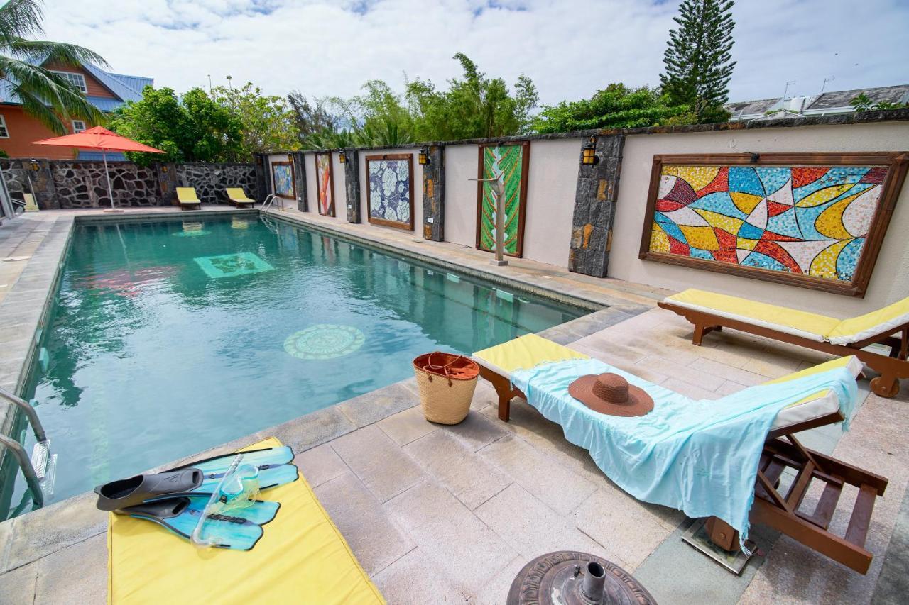 Bur Nas Beach Luxury Suite Pereybere Beach Kültér fotó